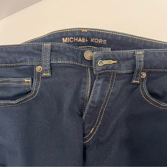 Michael Kors Izzy Skinny Ankle blue jeans size 8 - Picture 2 of 4